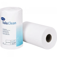Полотенца одноразовые  белые "ValaClean roll" из целлюлозы, в рулоне (22х30см)